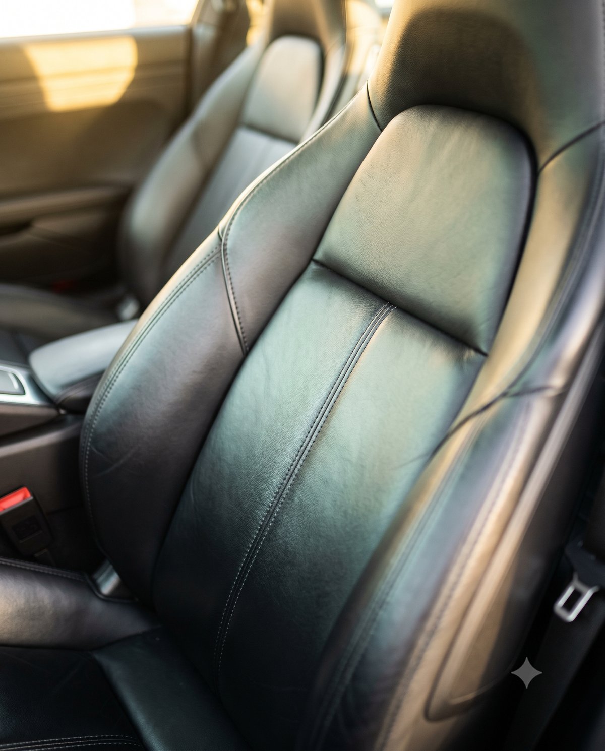 Detailed car interior
